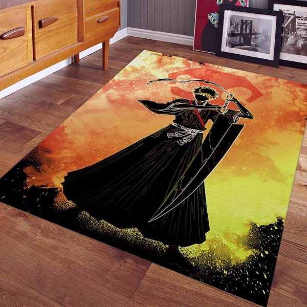 Bleach Ichigo Kurosaki Seele des Manga-Helden Shinigami Teppich