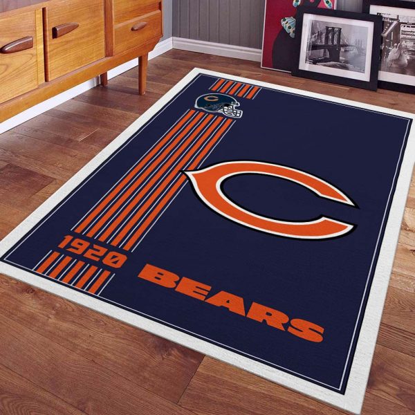 Chicago Bears-Fußballmannschaft NFL 1920 Teppich