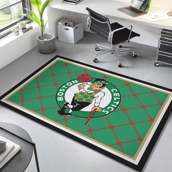 NBA-Geist des Boston Celtics-Basketballteams Teppich