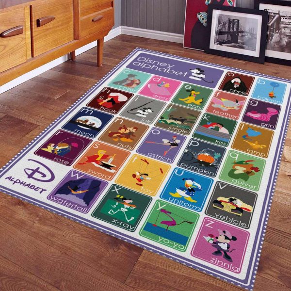 Disney-Alphabet Teppich