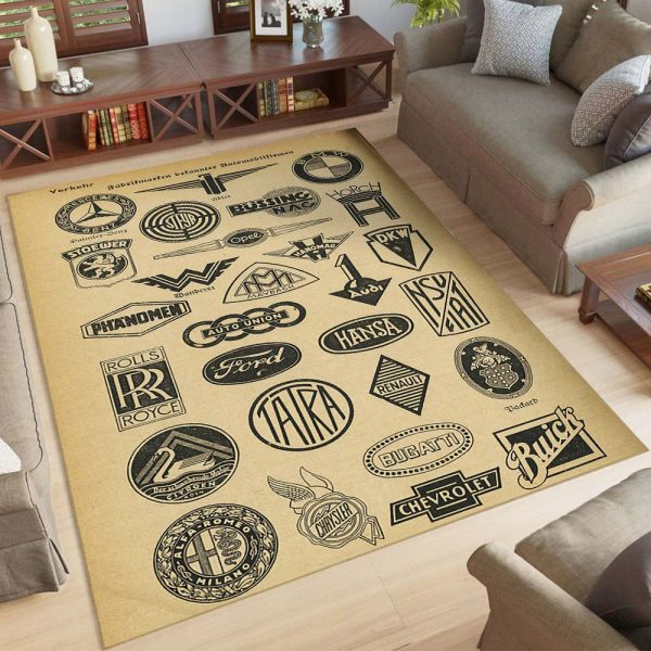Bestehende Automarken Teppich