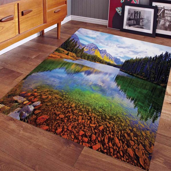 Natürlicher See Teppich