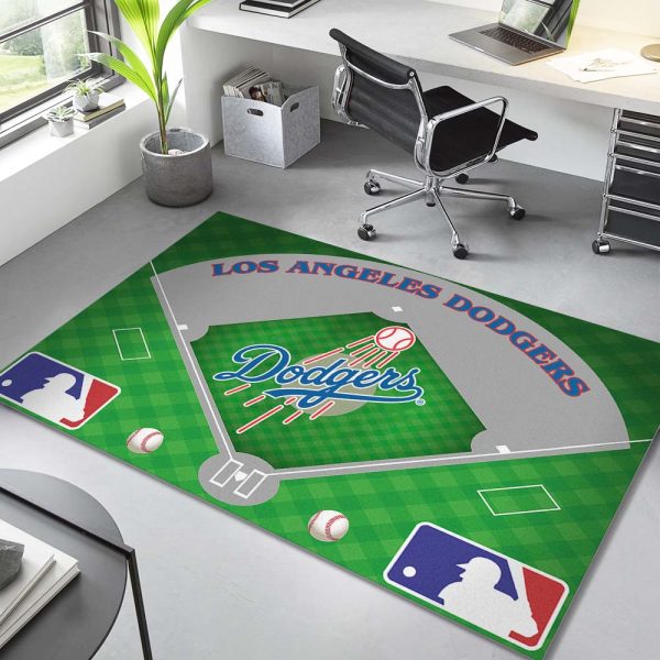 Los Angeles Dodgers MLB-Team-Baseballstadion Teppich