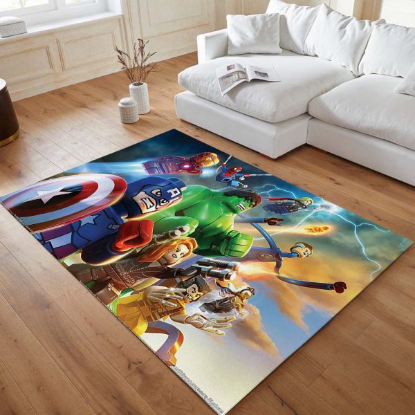 Marvel Avengers Lego 1001 Teppich