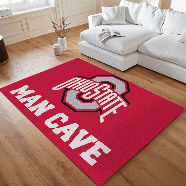 Ohio State University Team Man Cave Teppich