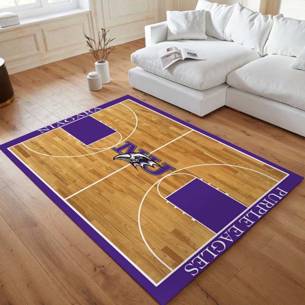 Basketballplatz der Niagara Purple Eagles Teppich
