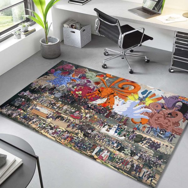 Naruto alle Charaktere 1005 Teppich
