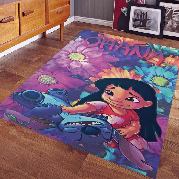 Ohana und Stitch Disney 1001 Teppich