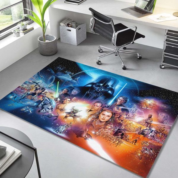 Star Wars Alle Charaktere 1002 Teppich