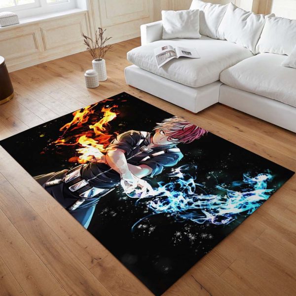Todoroki Shouto My Hero Academia Teppich