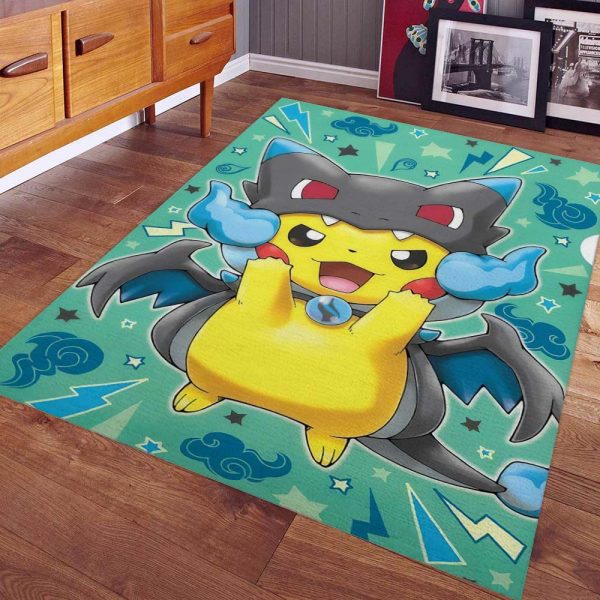 Pikachu glücklich 1002 Teppich