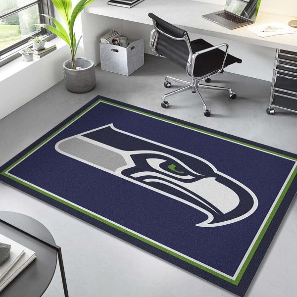 Seattle Seahawks Football Team NFL Teppich