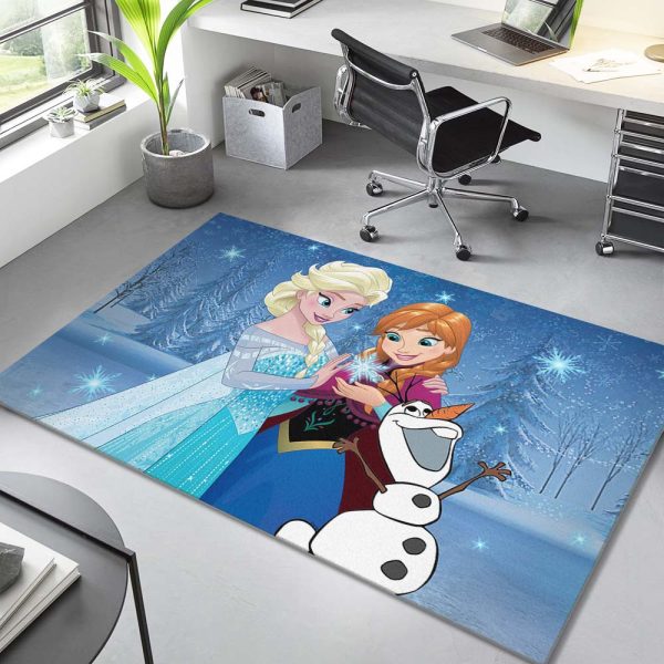 Disney Anna Elsa Frozen eiskönigin Alle Charaktere 1001 Teppich