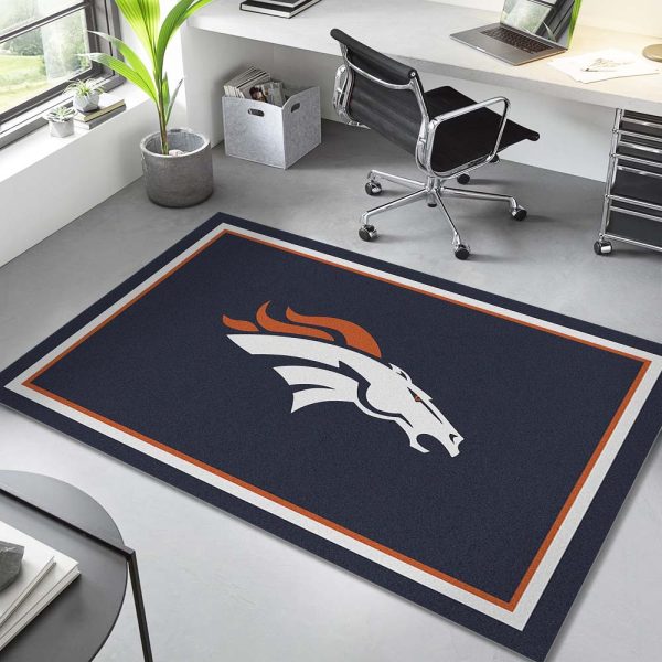 Teamgeist der Denver Broncos NFL Football Teppich