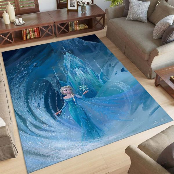 Elsa Disney-Prinzessin Frozen eiskönigin 05 Teppich