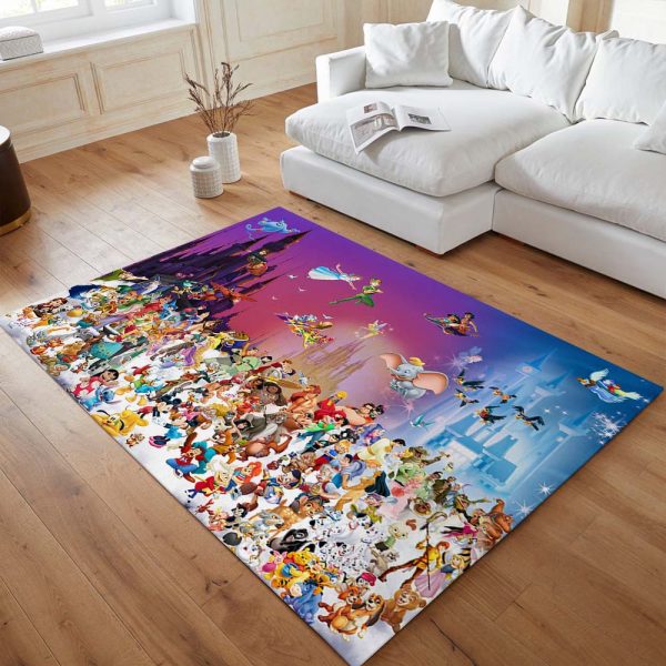 Disney Alle Charaktere 1002 Teppich