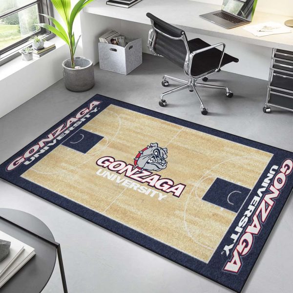 Gonzaga Bulldogs-Basketballplatz Teppich