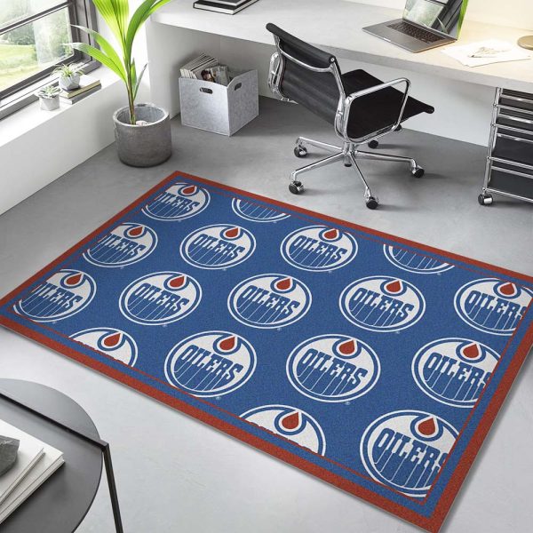 Edmonton Oilers Hockey Team NHL-Wiederholung Teppich