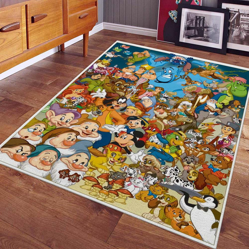 Disney Alle Charaktere 1004 Teppich