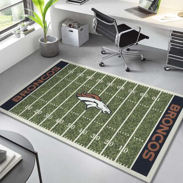 Denver Broncos Football Team NFL-Feld Teppich
