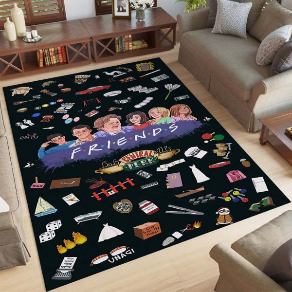 Friends Central Perk Holiday Special Weihnachts-TV-Show Trendy Teppich