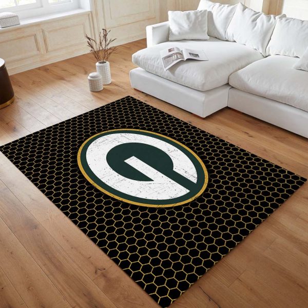 Green Bay Packers Football Teamgeist NFL003 Teppich