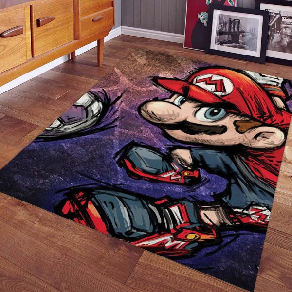 Super Mario Nintendo 1005 Teppich