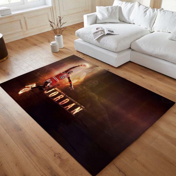 Michael Jordan legendärer Basketballspieler MJ014 Teppich