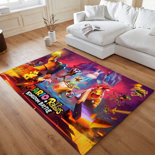 Kampf um das Mario-Königreich Teppich