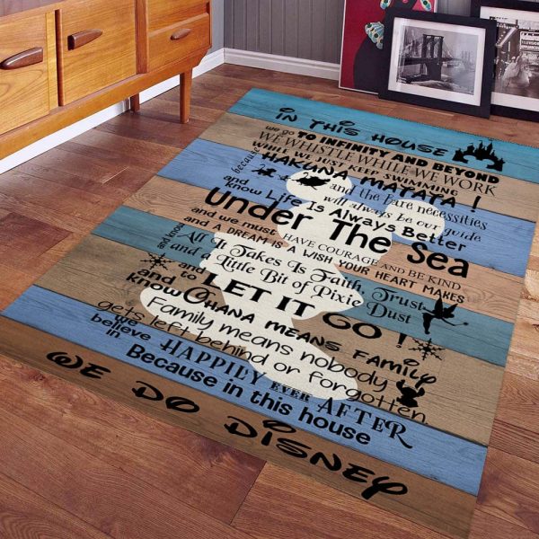 Micky-Zitate Teppich