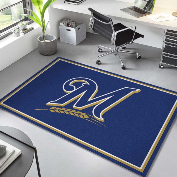 Teamgeist der Milwaukee Brewers University Teppich