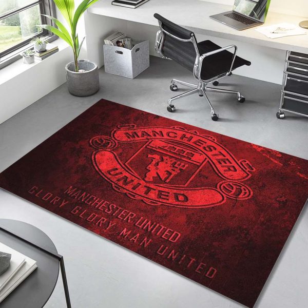 Manchester United Football Club Red Devils Teppich