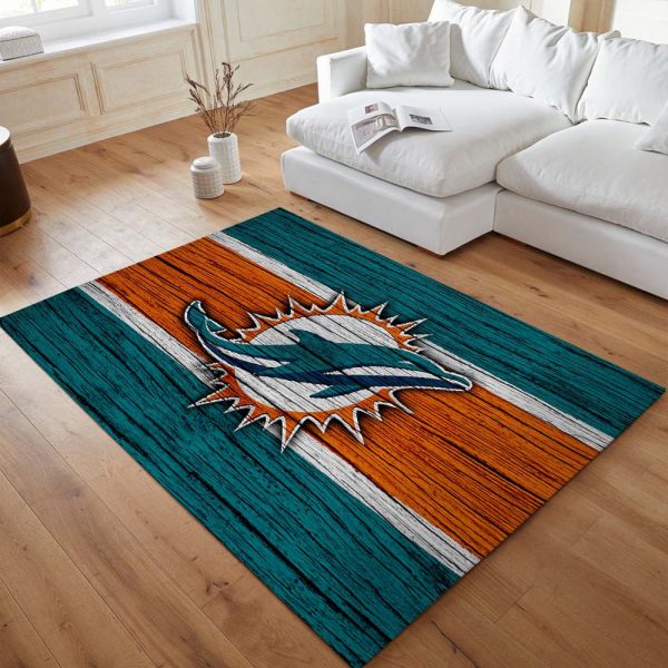 Miami Dolphins-Fußballmannschaft NFL001 Teppich