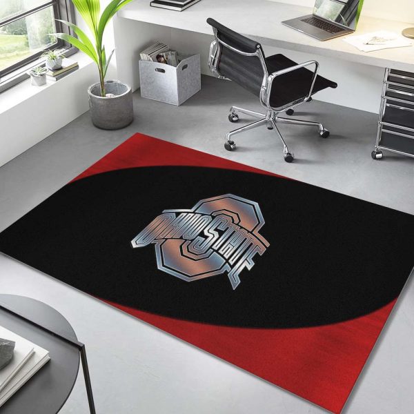 Ohio State Buckeyes-Fußballmannschaft NCAA005 Teppich