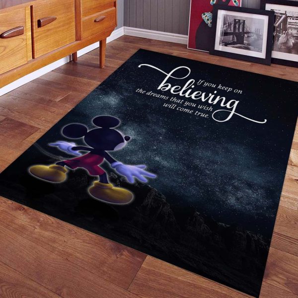 Mickey Keep On Believing Teppich