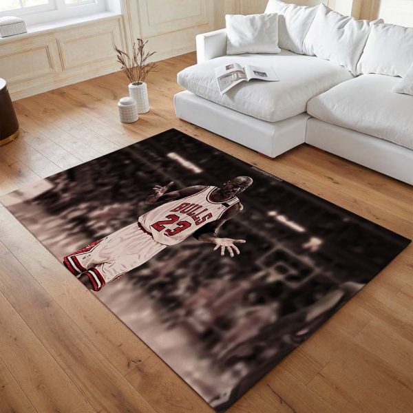 Michael Jordan legendärer Basketballspieler MJ005 Teppich