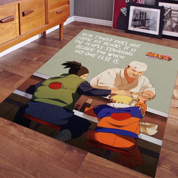 Naruto echte Familie Teppich