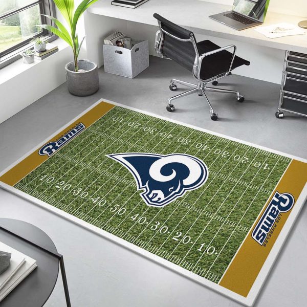 Los Angeles Rams NFL-Football-Team-Feld Teppich