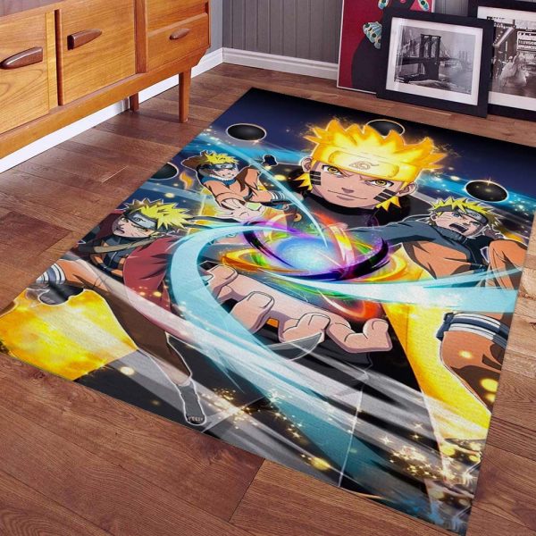 Naruto Uzumaki Charakter 10 Teppich