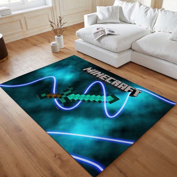 Minecraft-Waffe 1001 Teppich