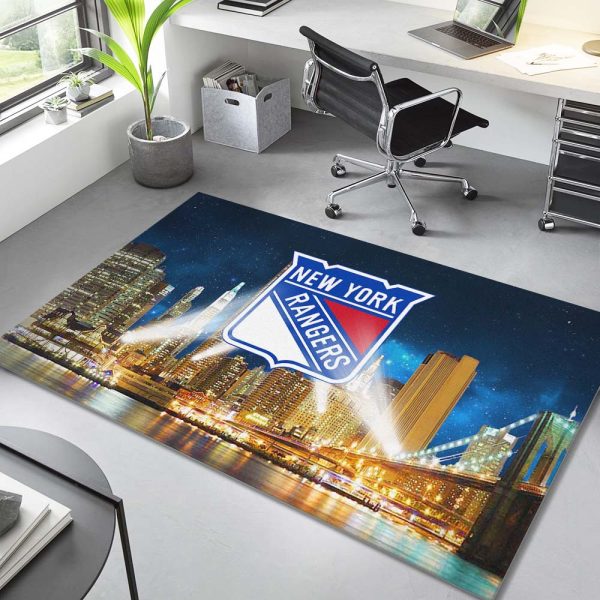 New York Rangers Eishockeymannschaft NHL Teppich