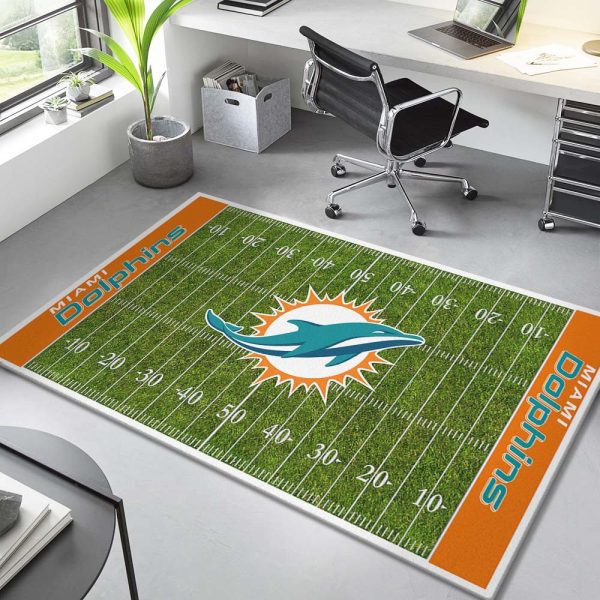 Miami Dolphins Football Team NFL-Feld Teppich