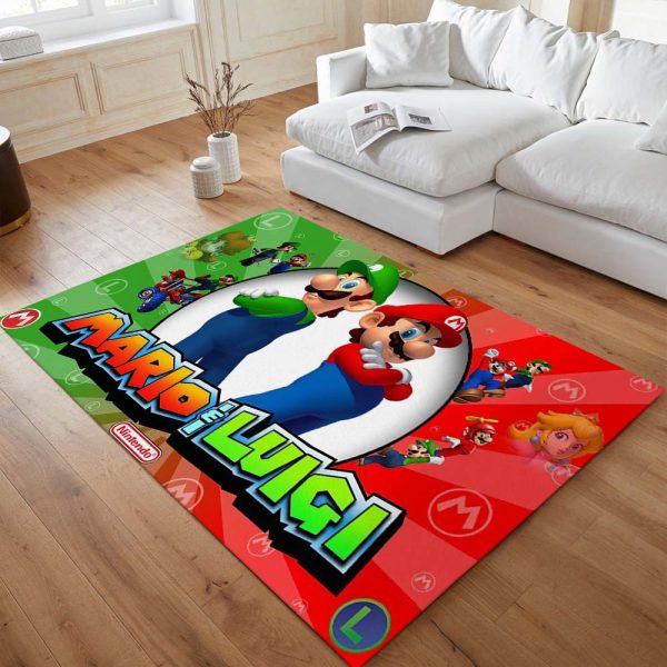 Mario und Luci Super Mario 1001 Teppich