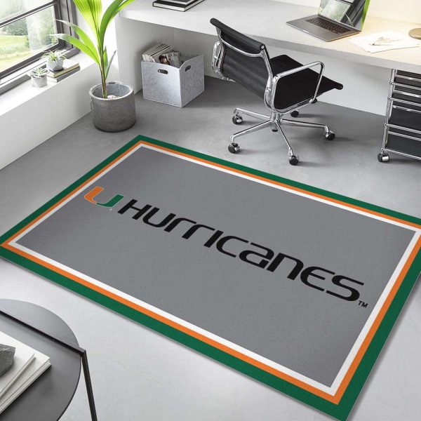 Miami Hurricanes Football Team NCAA Teppich
