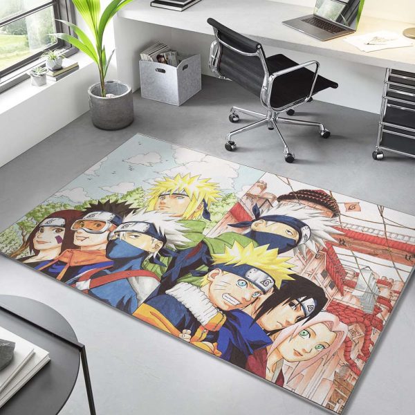 Naruto alle Charaktere 1001 Teppich