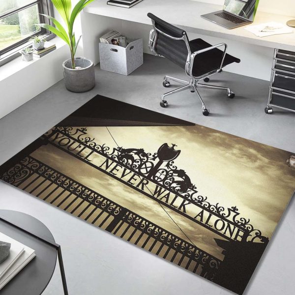 Liverpool Football Club Sie werden niemals alleine gehen LFC008 Teppich