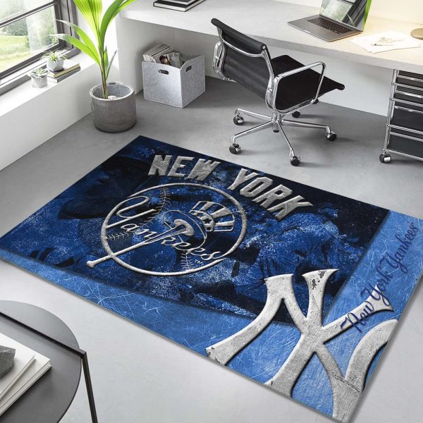 Erinnerungen des Baseballteams der New York Yankees Teppich