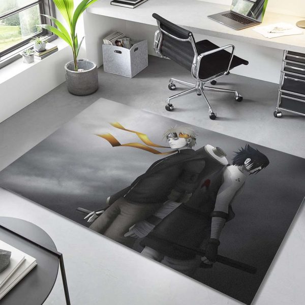 Naruto Uzumaki und Sasuke Uchiha 04 Teppich