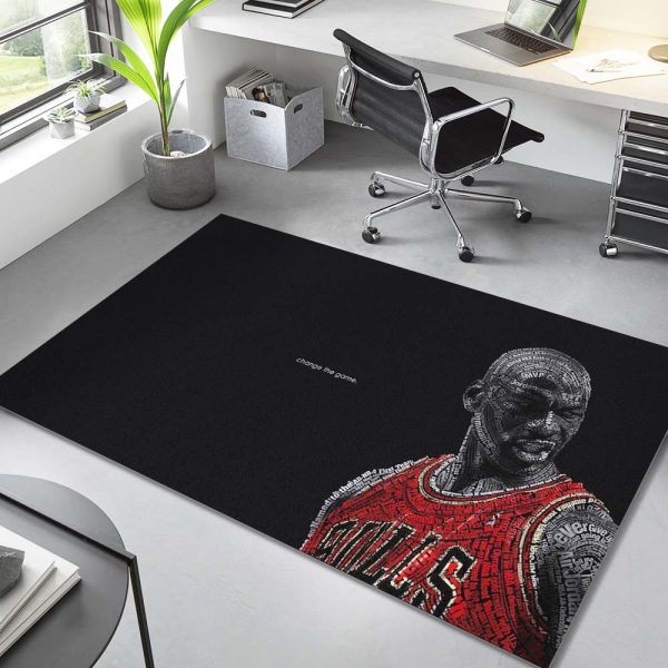 Michael Jordan legendärer Basketballspieler MJ017 Teppich