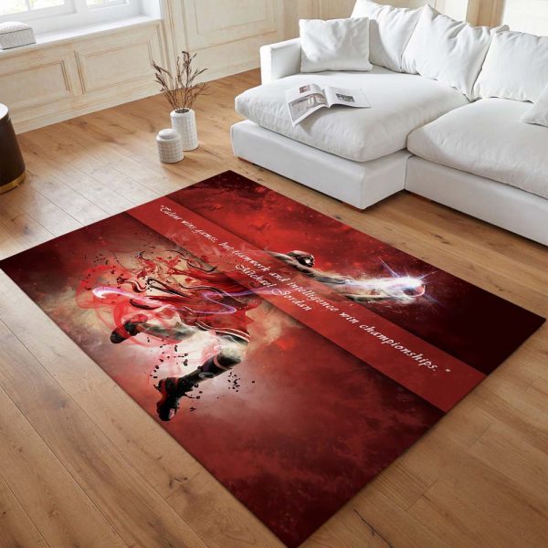 Michael Jordan legendärer Basketballspieler MJ003 Teppich